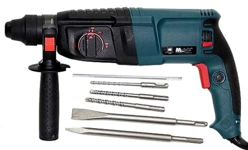 800W Rotary Hammer Drill Machine With 3 Mode - 26mm