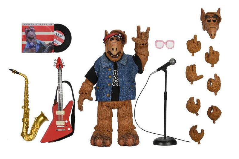 Alf ULT Born To Rock Alf 7IN Figure