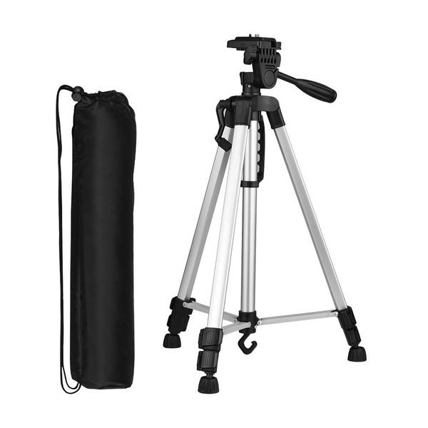 Tripod 3366 Camera Stand 55 Inches with 360 Degree Rotation