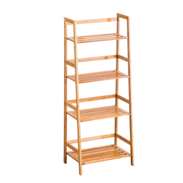 Bamboo Ladder Storage Shelf Shop Today. Get it Tomorrow!