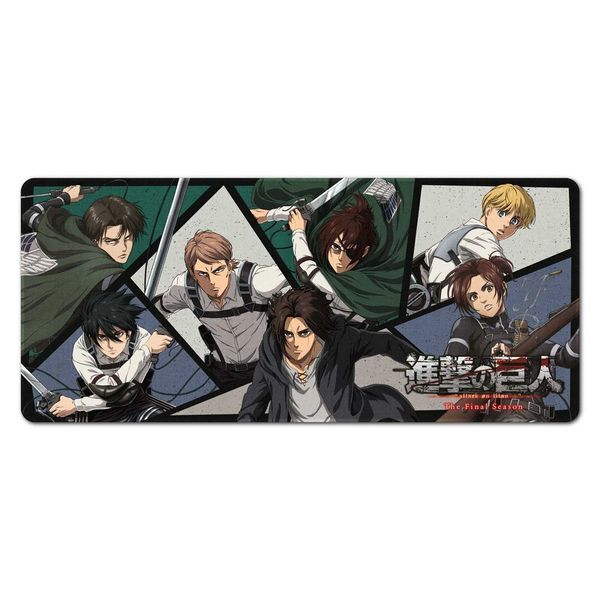 Attack on Titan - Desk Mat X-Large Anti-Slip Mouse Pad (80cm x 34.5cm)