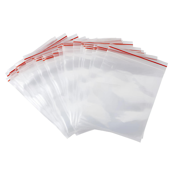 Ziplock Bags 80 x120mm - 100 Pieces