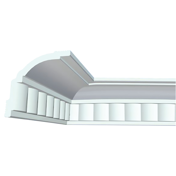Eps Cornice - Castle - 140Mm - 2Metre - 3 Pieces