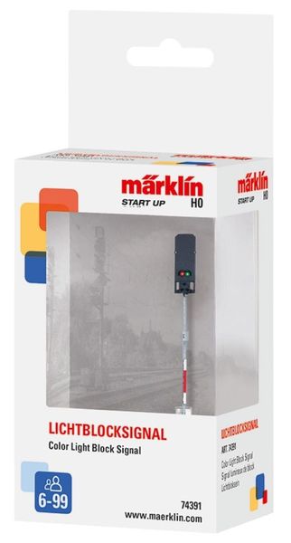 Marklin Color Light Block Signal (74391)