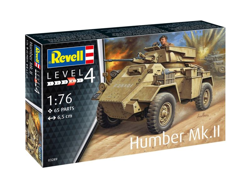 Revell 1/76 Humber Mk.II Plastic Model Kit