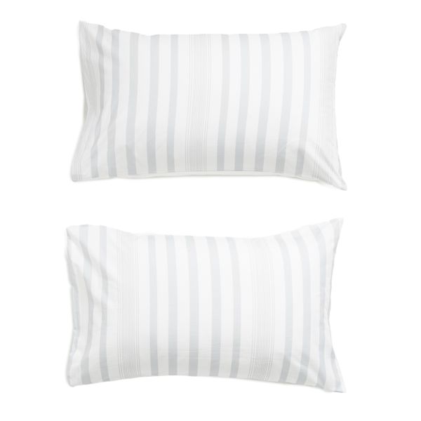 George &amp; Mason - Castle Stripe Pillowcase - Set of 2