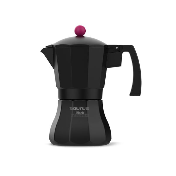 Taurus Coffee Maker Aluminium Black 200ml "Black Moments 6