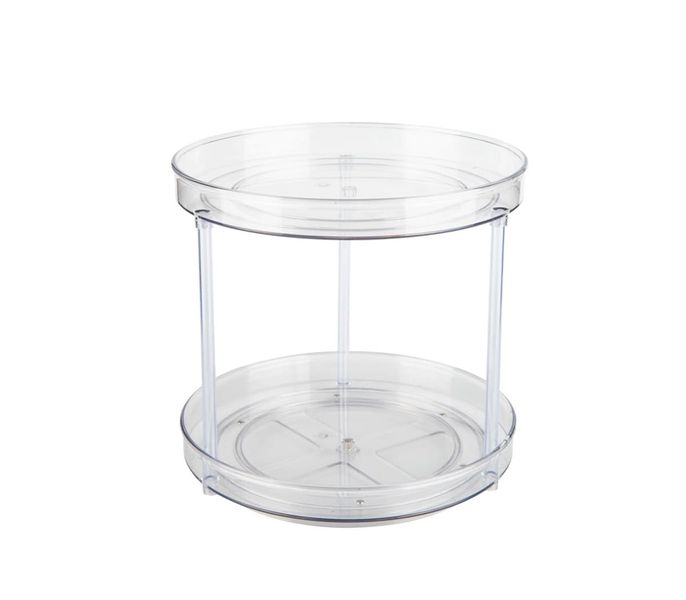 Lazy Susan - Clear - 2 Layer