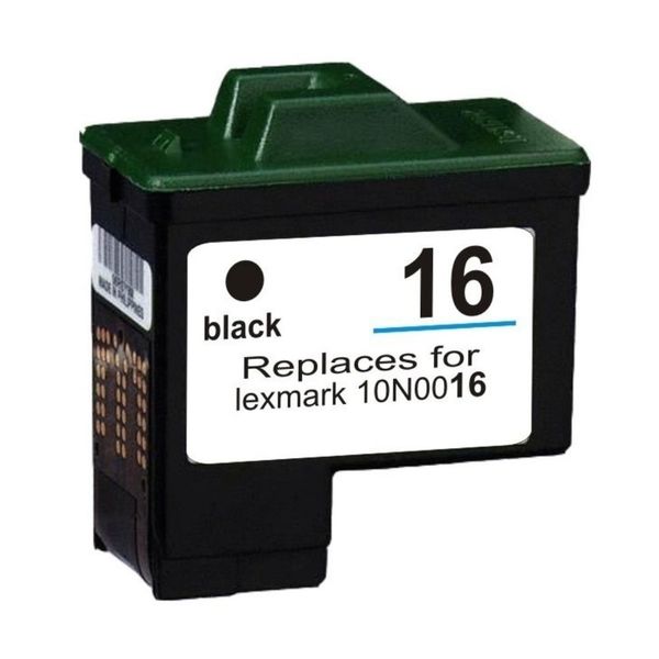 Compatible Lexmark #16 Black Ink Cartridge