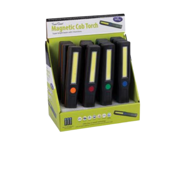 Travel Smart - Magnetic Torch Cob - Set of 12