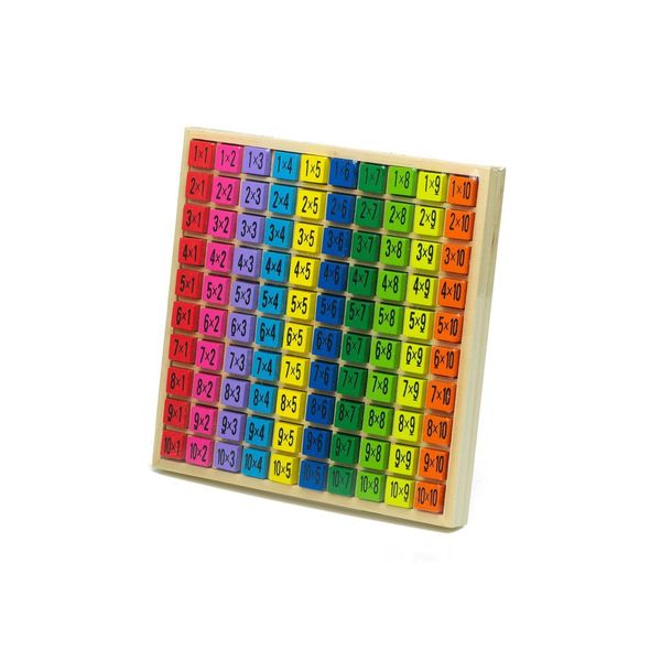 Rainbow Multiplication Table Educational Kit