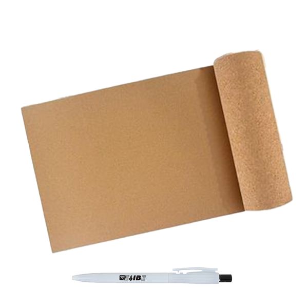 5 Pack Cork Board Rolls For Crafts 4mm Thick All Sizes Added ReVibe Pen