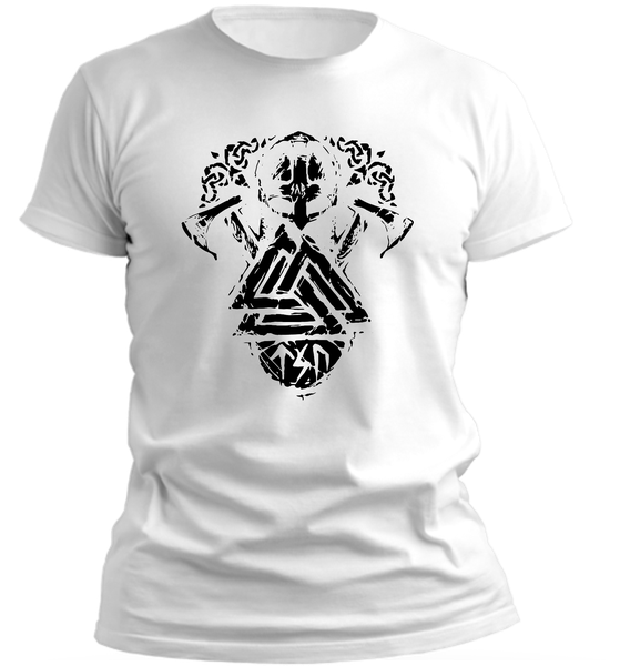 PepperSt White T-Shirt – Norse Death Is Nothing