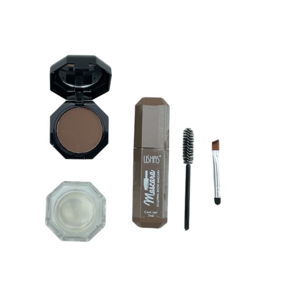 Hello Beautiful Brow soap , brow powder and brow mascara Brow Styling Set#1