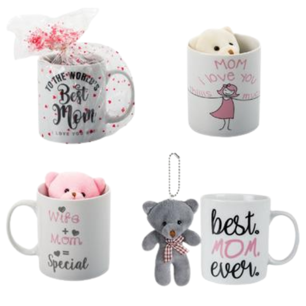 SD Homeware - Mothers Day Mug Set (4 x 450ml)