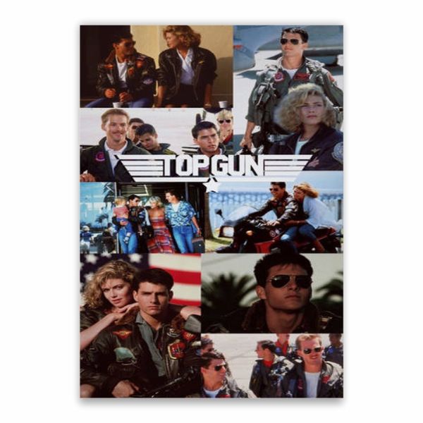 Top Gun Movie Collage Poster - A1