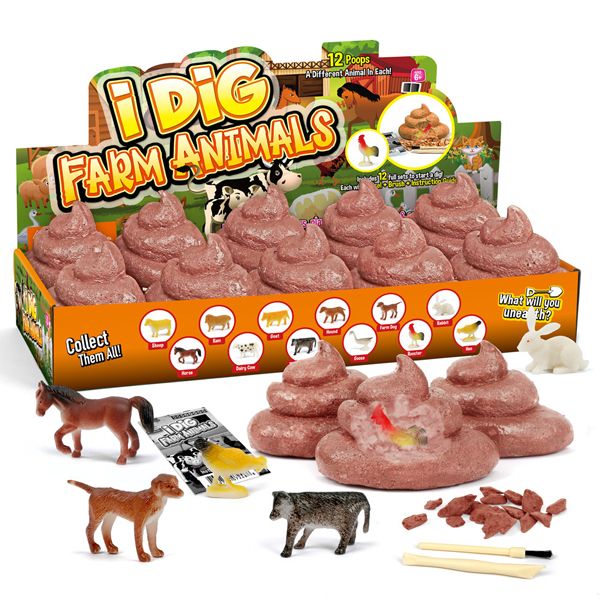 12Pc Junior Animal Dig Kit