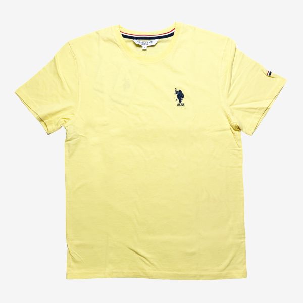 US Polo Association Crew Neck T-Shirt - Men's Casual Short Sleeve Tee