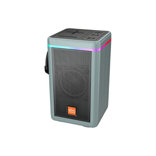 JQS1226 Wireless Portable-Bluetooth Party Speaker With Diaphragm - Grey
