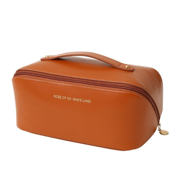 Portable Waterproof Toiletry Bag, Large Opening Travel Makeup Bag