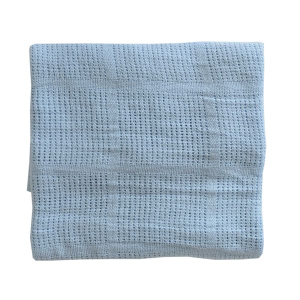 Snuggletime Cellular Blanket - Pram - Blue