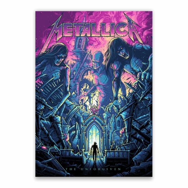 Metallica The Unforgiven Poster - A1
