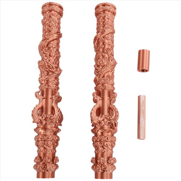 Sun Wukong 3D Printing Ruyi Jingu Bang Crafts Ornaments Red Copper