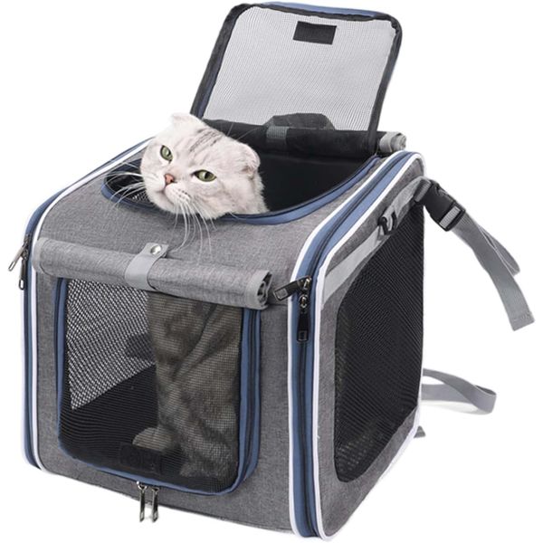 Ventilated Cat Travel Bag ,Pet Carrier Backpack,Pet Carrier Soft Sided