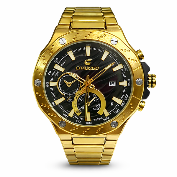 Men Watch- Silver Strap &amp; White Screen Inside