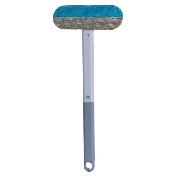 Multi functional pet hair removal brush, long handled pet fur cleaning tool