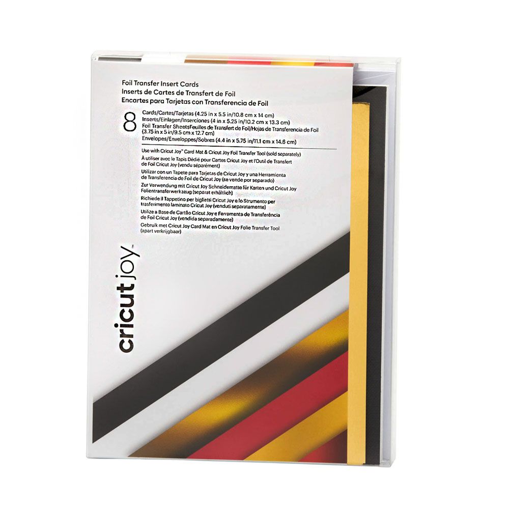 Cricut Insert Cards Foil Royal Flush R20 10.8 Cm X 14 Cm 8 Pack Shop