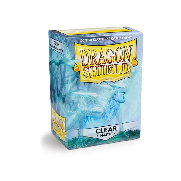 Dragon Shield Matte - Clear - 100 ct. in Box
