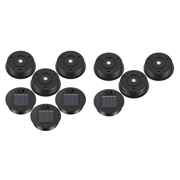 10 Pcs Solar Lights Replacement Top Solar Lantern Parts For Outdoor