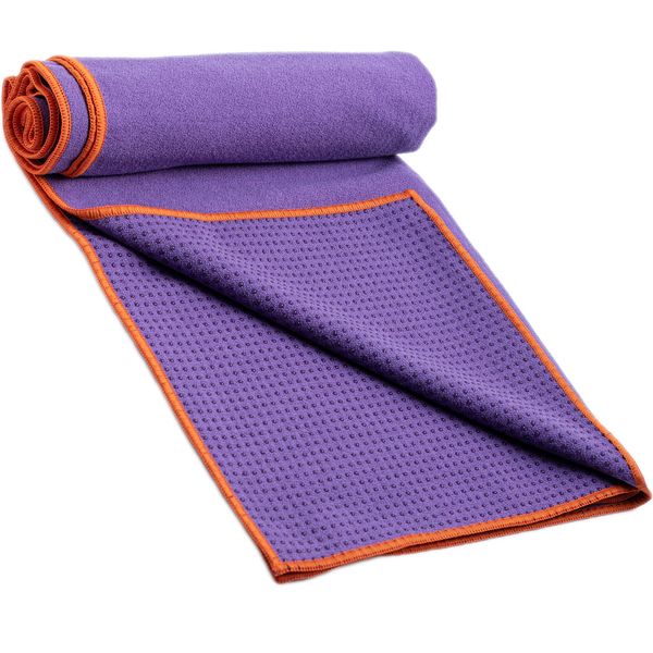 Premium Non Slip Skidless Yoga Towel Yogitoes Equivalent- Light Purple
