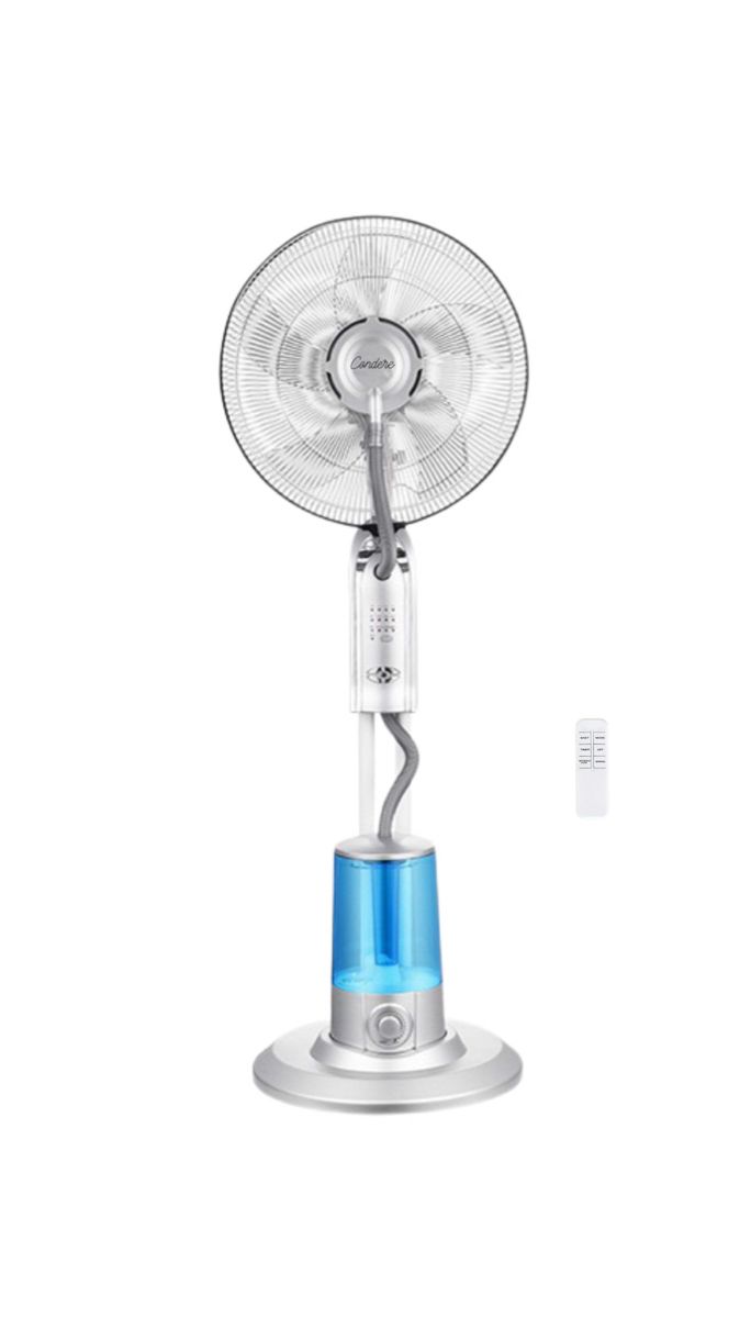 Condere 16" RemoteControled Pedestal Mist Fan Shop Today. Get it Tomorrow!