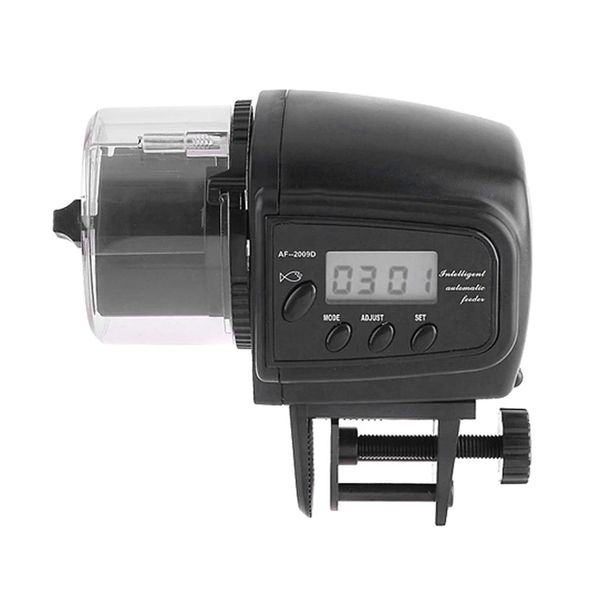 AF-2009D Automatic Fish Feeder Smart Aquarium Turtle Timed Feeding - 65ML