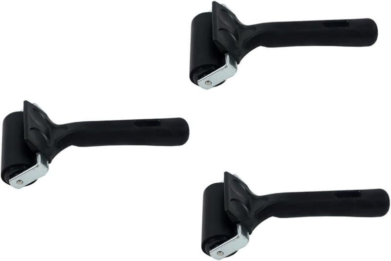 3Pcs Rubber Roller for Printmaking Crafting Tool for Ink Rubbing Ergonomic