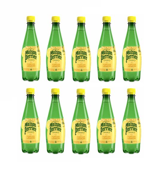 Sparkling Water 500ml - Lemon 10 Pack Maison Perrier
