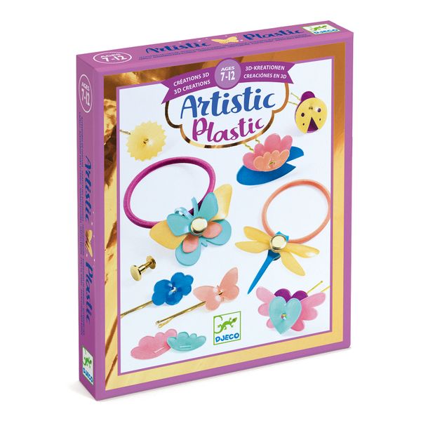 Djeco Arts &amp; Crafts - Hair Styling Magic Plastic