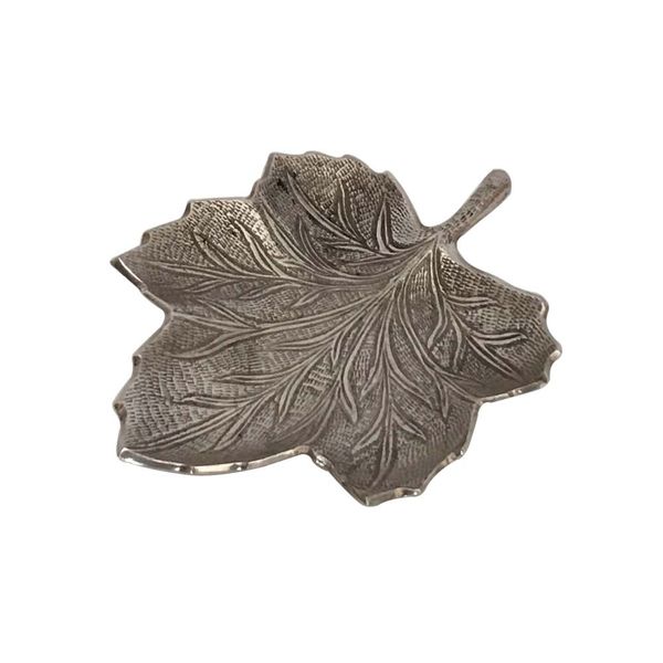 YB Ambiente - Mini Leaf Antique Silver Bowl