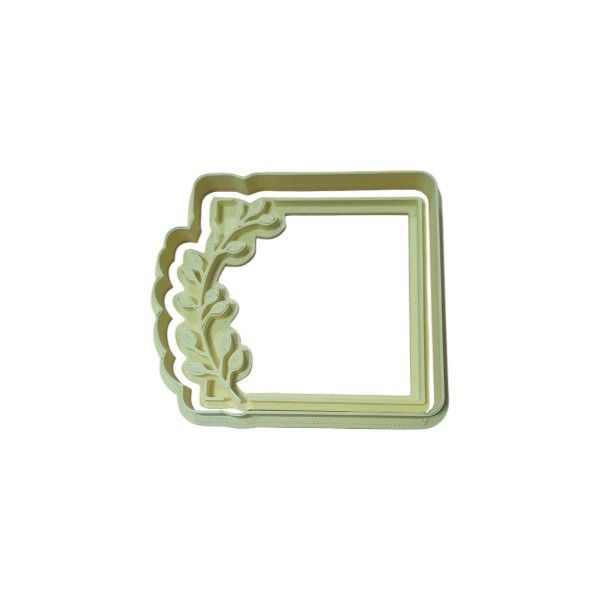 Hubbe Cookie Cutter - Picture Frame with Leaves