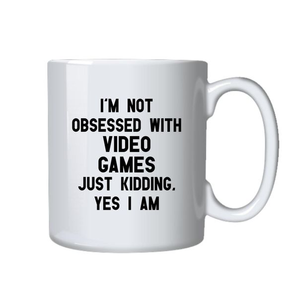 Video Games Coffee Mug - Best Gamer Funny Novelty Gift idea