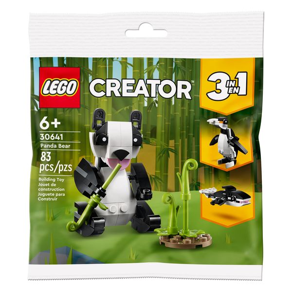 LEGO® Creator Panda Bear 30641 Building Toy Set (83 Pieces)