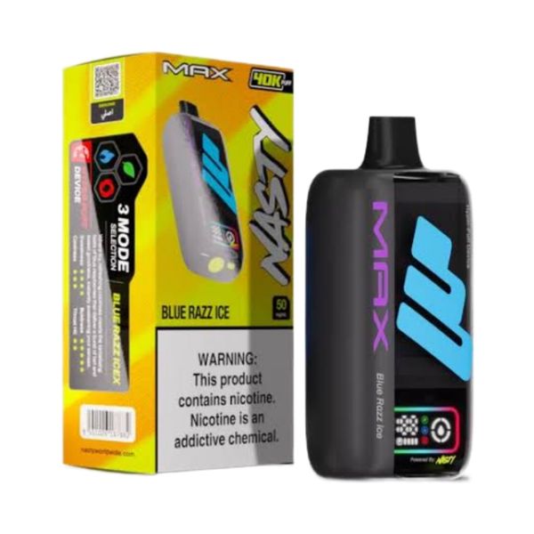 Nasty Max 40000 Puffs Vape - Blue Razz Ice