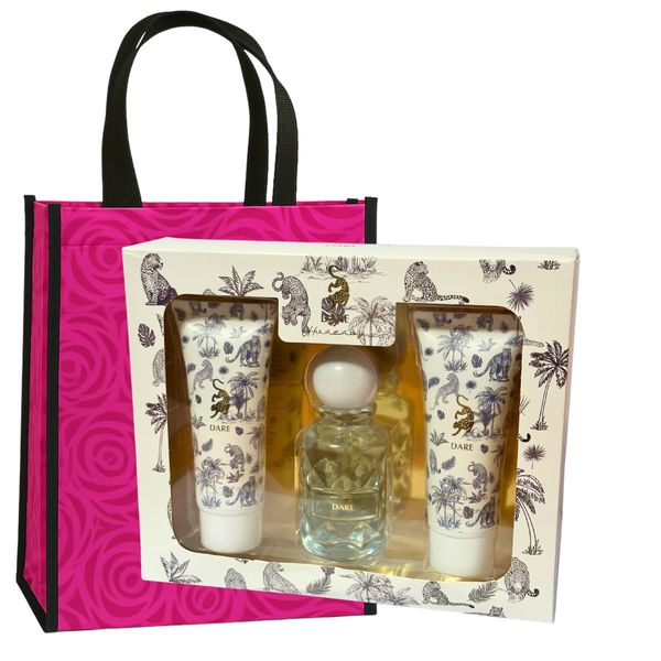 Dare Women Floral 3 in 1 Gift Set 50ml with Gift Bag COMBO