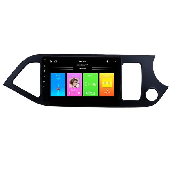 AirNav 9inch Android Radio Wireless CarPlay Android Auto Compatible with Kia Picanto