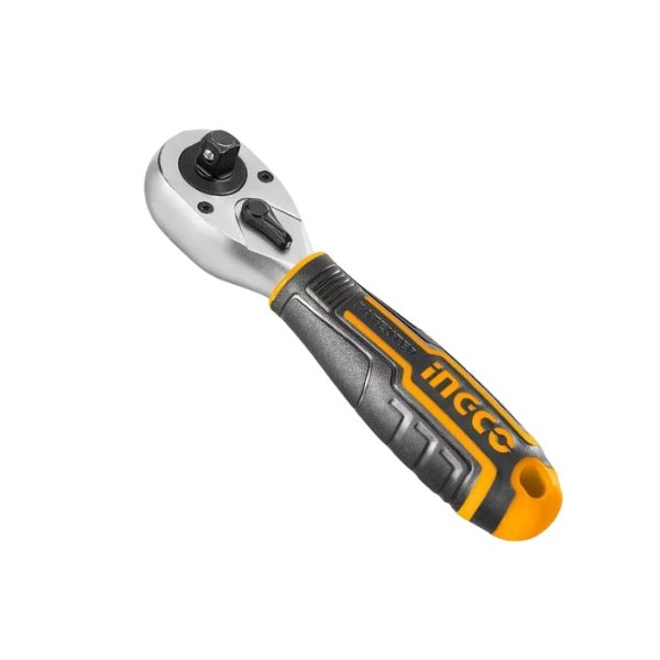 Ingco - Stubby Ratchet Handle 1/4" &amp; 3/8