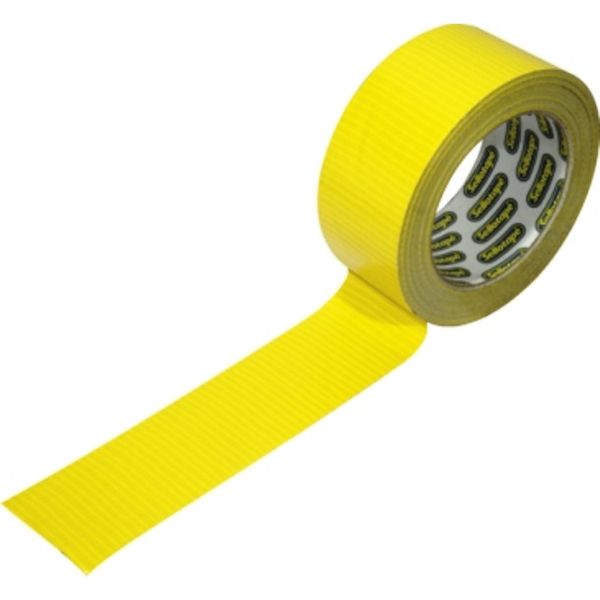 Bulk Pack x 2 Sellotape - Duct Gloss Yellow 48x25m