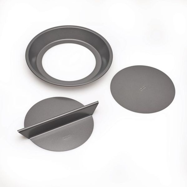Metallic Non-Stick 9-inch Split Decision Pie Pan