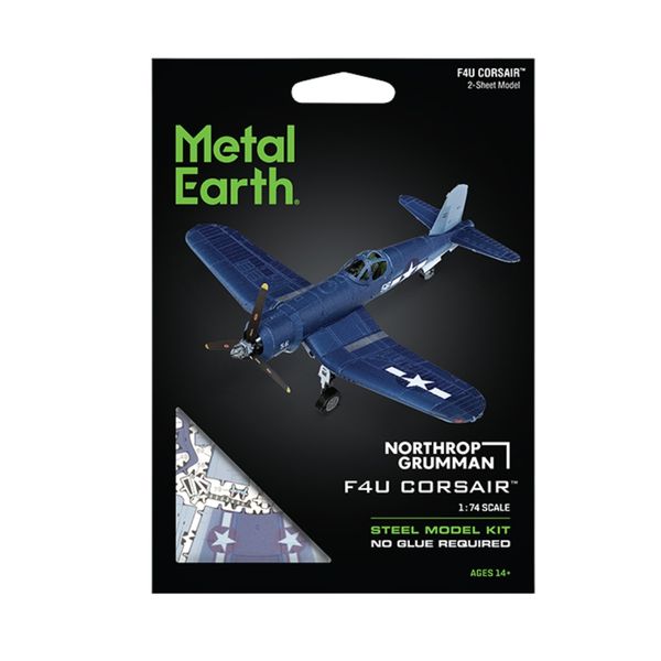 Metal Earth-F4U Corsair -2 Steel Build Sheets